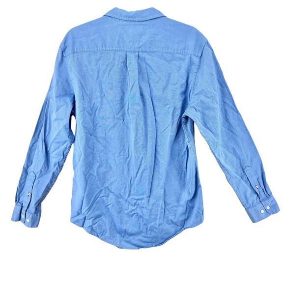 Tommy Hilfiger Button Up Long Sleeve Shirt 100s 2 Ply Double Retors men’s sz L - Picture 2 of 12